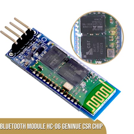 Arduino Bluetooth Module HC-06 Original CSR Chip Robotics Bangladesh