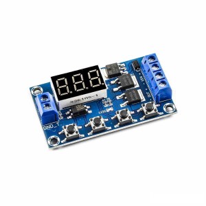 DC 12-24V Dual MOS Time Delay Cycle Timer Module Robotics Bangladesh