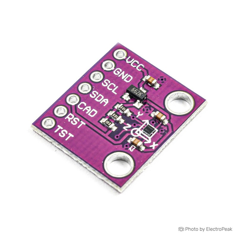 AK09911C 3-Axis Geomagnetic Hall Effect Sensor Module Robotics Bangladesh