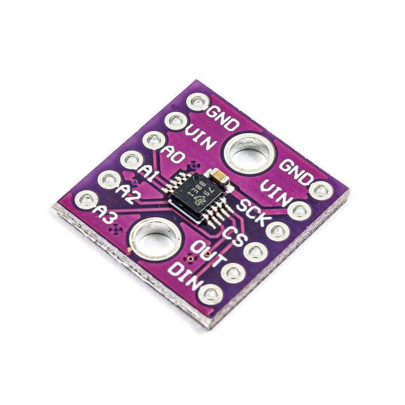 ADS1118 16-bit Analog-to-Digital ADC Converter Module – SPI Interface Robotics Bangladesh