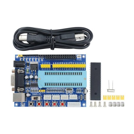 PIC Mini System Development Board - Microchip PIC16F877A Robotics Bangladesh