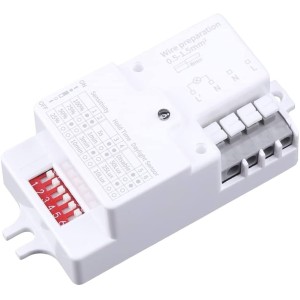 AC 220V-240V/50Hz Microwave Radar Sensor Body Motion Detector Switch for LED Light Robotics Bangladesh