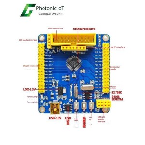 STM32F103C8T6 Development Board Learning Board Core Board Robotics Bangladesh