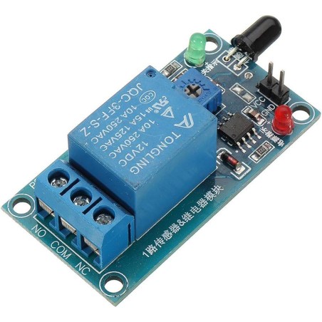 Flame Sensor Relay Module Robotics Bangladesh