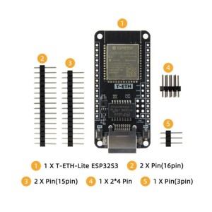 LILYGO T-ETH Lite ESP32-S3 W5500 Ethernet WiFi Bluetooth Module H674 Robotics Bangladesh
