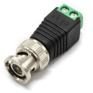 Male Metal BNC Connector with DC Connector Plug Screw Terminal Robotics Bangladesh