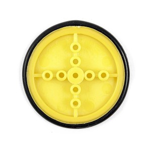 40mm Wheel for TT Gear Motors Robotics Bangladesh