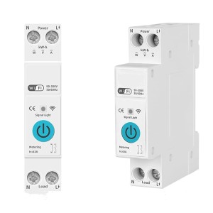 Smart Switch 63A Smart Circuit Breaker with Power Metering for Tuya 90‑300V Robotics Bangladesh