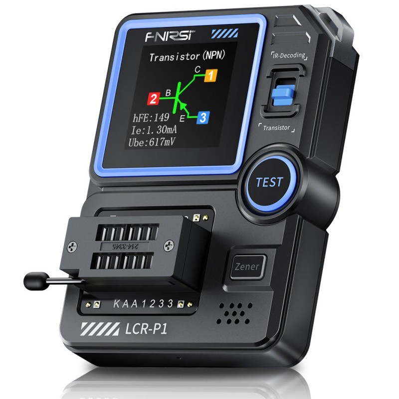 FNIRSI LCR-P1 Multifunction LCR Transistor Capacitor Tester Robotics Bangladesh