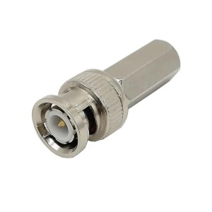 Male Twist-on Coax Compression Connector RG59 – BNC Male to Male for CCTV Systems Robotics Bangladesh
