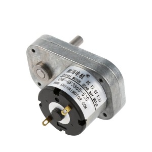 GM520 Carbon Brush High Torque DC Gear Motor with Mounting Bracket Robotics Bangladesh