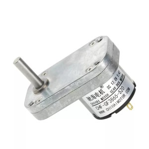 GM520 Carbon Brush High Torque DC Gear Motor with Mounting Bracket Robotics Bangladesh