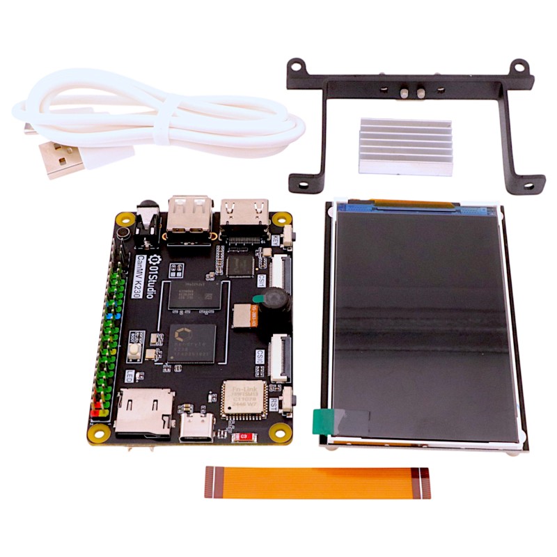 01Tech CanMV K230 AI Vision Development Board – Basic Kit with 3.