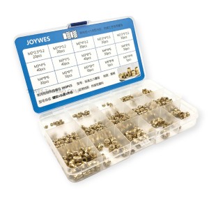 360pcs Brass Heat Set Inserts Kit Threaded Knurled Nuts for Plastic & 3D Printing Robotics Bangladesh