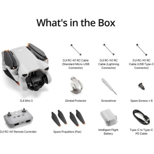 DJI Mini 3 Drone with RC-N1 Remote Robotics Bangladesh