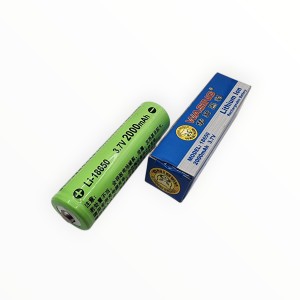 Wasing 18650 3.7V 2000mAh Lithium-ion Rechargeable Battery Robotics Bangladesh