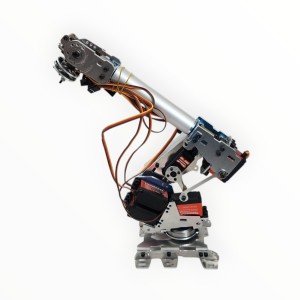 All Metal 6 DOF Robotic Arm Manipulator Kit with 260mm Ideal for Teaching, Research & DIY Robotics Bangladesh