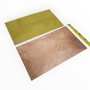 FR4 Copper Clad Plate Laminate Single Side PCB - 1.