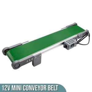 DC 12V Electric Desktop Conveyor Belt 50x10cm Robotics Bangladesh