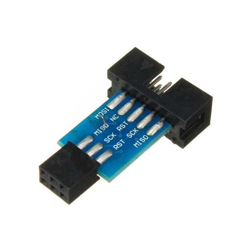 AVR ISP 10 Pin to 6 Pin Adapter Board Robotics Bangladesh