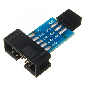 AVR ISP 10 Pin to 6 Pin Adapter Board Robotics Bangladesh