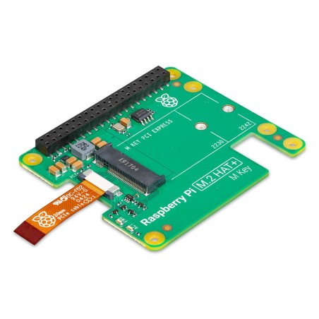 Raspberry Pi M.2 HAT+ for Raspberry Pi 5 – NVMe & PCIe Expansion Board Robotics Bangladesh