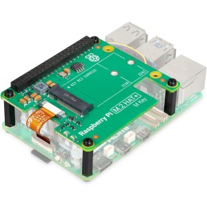 Raspberry Pi M.2 HAT+ for Raspberry Pi 5 – NVMe & PCIe Expansion Board Robotics Bangladesh
