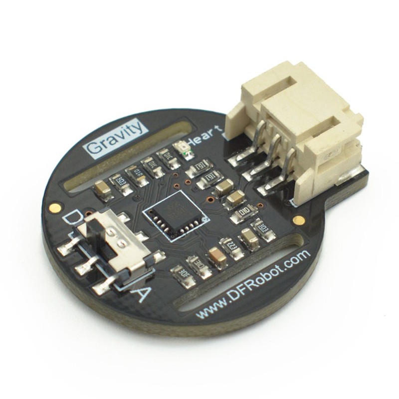 Gravity: PPG Heart Rate Monitor Sensor for Arduino (Analog/Digital) Robotics Bangladesh