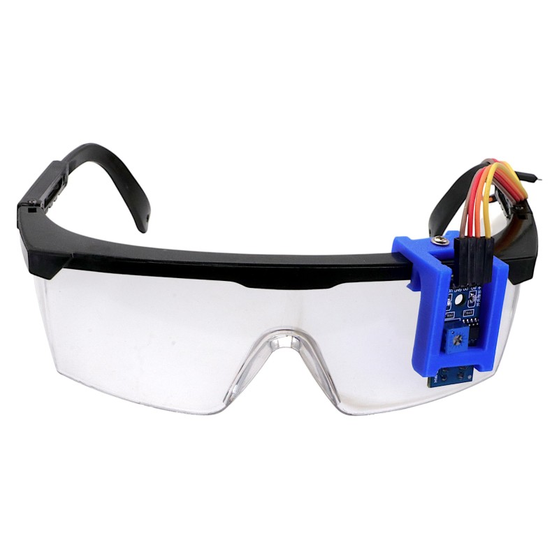 Eye Blink Detection Analog & Digital Sensor with Goggles High Quality Robotics Bangladesh