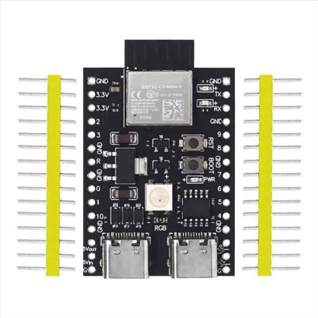 ESP32-C3 Development Board Dual Type-C WiFi Bluetooth BLE 5.