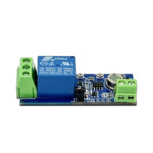 Human Presence Sensing PIR Motion Sensor Relay Module Adjustable Delay & Dual Mode DC 5V Robotics Bangladesh
