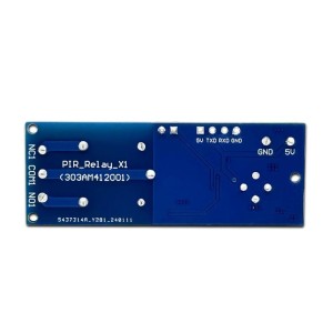 Human Presence Sensing PIR Motion Sensor Relay Module Adjustable Delay & Dual Mode DC 5V Robotics Bangladesh