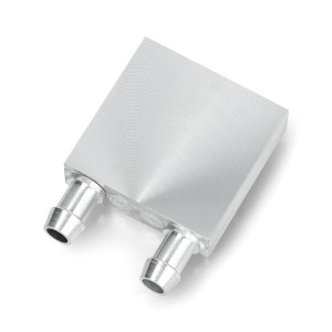 Water Block for Cooling 40x40X12mm Aluminum Heatsink for Peltier Cells Robotics Bangladesh