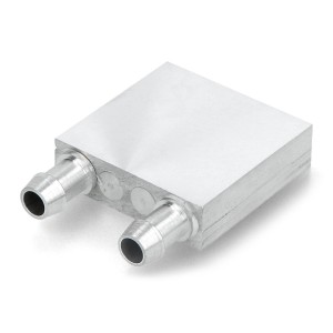 Water Block for Cooling 40x40X12mm Aluminum Heatsink for Peltier Cells Robotics Bangladesh
