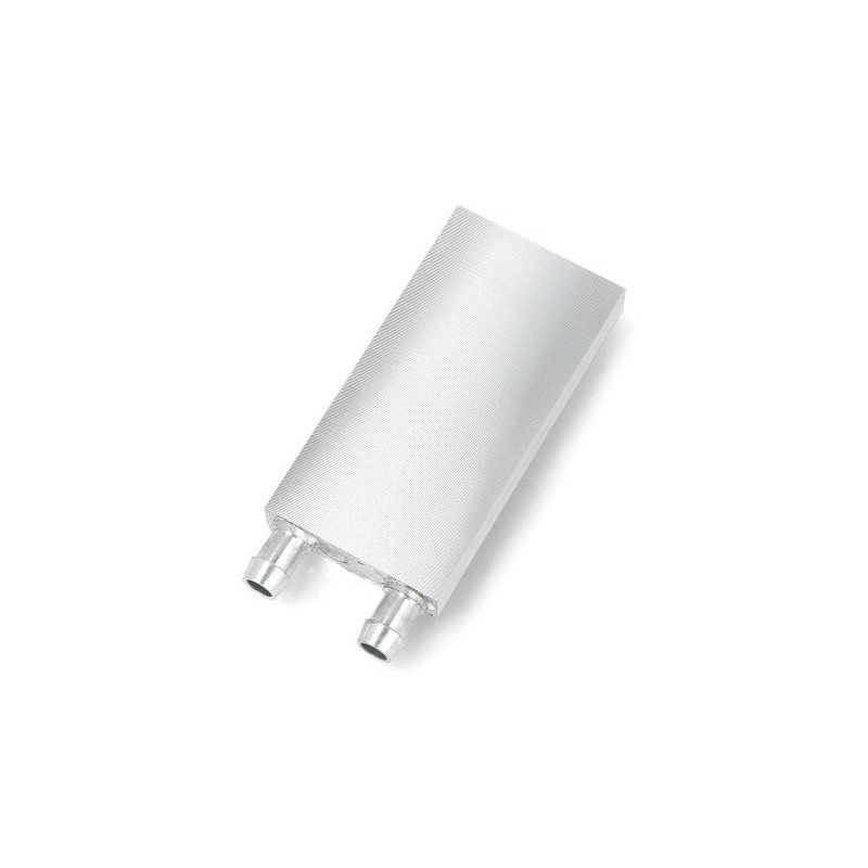 Water Block for Cooling 40x80x12mm Aluminum Heatsink for Peltier Cells Robotics Bangladesh