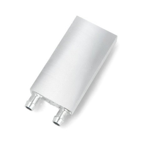 Water Block for Cooling 40x80x12mm Aluminum Heatsink for Peltier Cells Robotics Bangladesh