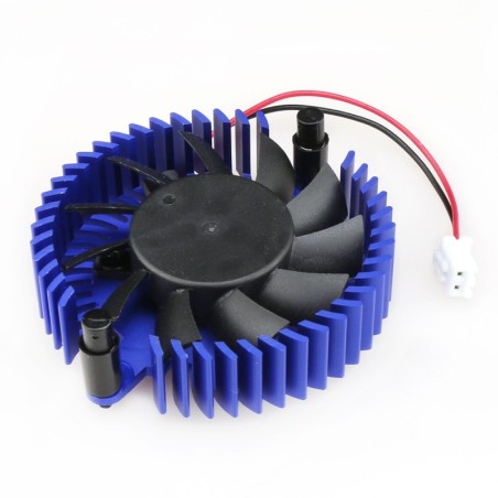 Aluminum Heatsink with Fan – 55mm Diameter DC12V Robotics Bangladesh