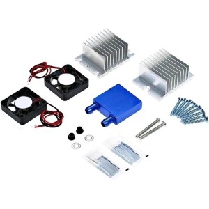 Mini Air Conditioner DIY Kit – Thermoelectric Peltier Cooling System with Fan Robotics Bangladesh