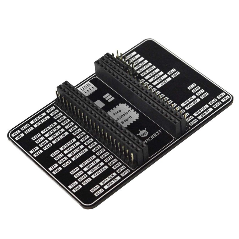 IO Expansion Board for Raspberry Pi Pico / Pico 2 Robotics Bangladesh