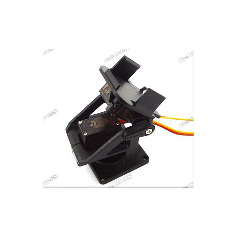 2-Axis FPV Nylon PTZ Pan/Tilt Anti-Vibration Camera Platform 2-Axis FPV Nylon PTZ Pan/Tilt Anti-Vibration Camera Platform