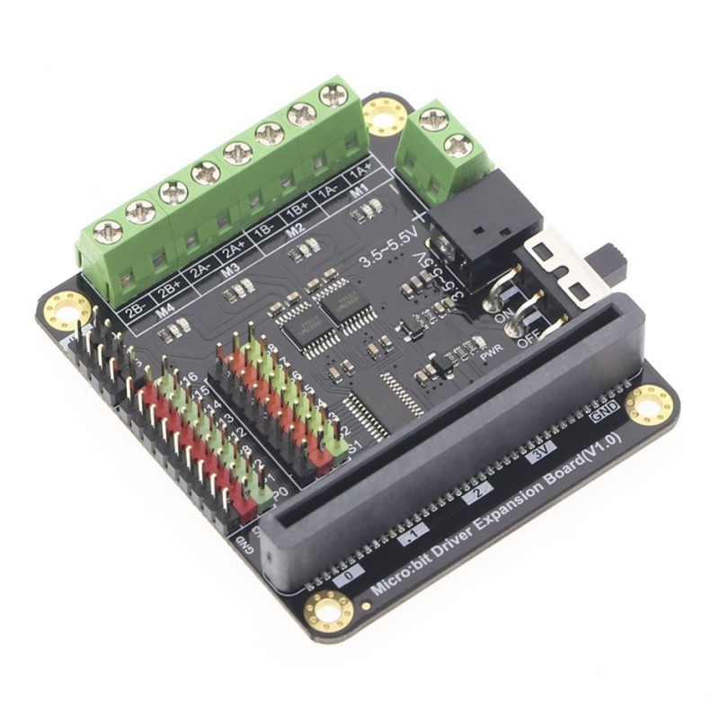 micro:Driver - Driver Expansion Board for micro:bit / UNIHIKER M10 / K10 Robotics Bangladesh
