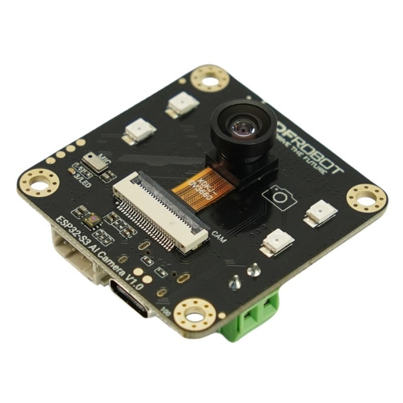 DFrobot ESP32-S3 AI Camera Module Edge Image Recognition Night Vision ChatGPT Voice Interaction Robotics Bangladesh