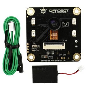 DFrobot ESP32-S3 AI Camera Module Edge Image Recognition Night Vision ChatGPT Voice Interaction Robotics Bangladesh
