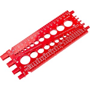 Nut Bolt Screw Thread Gauge Checker – Multi-Functional Inch & Metric Fastener Identifier Robotics Bangladesh