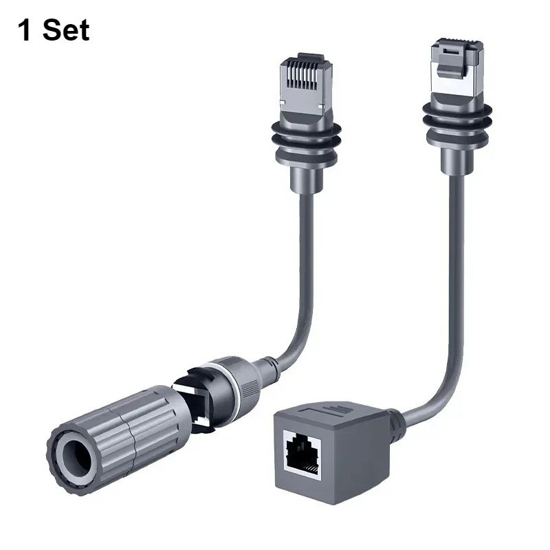 Starlink Compatible SPX to RJ45 Ethernet Adapter Cable Both Dish & Router Side Converter Robotics Bangladesh