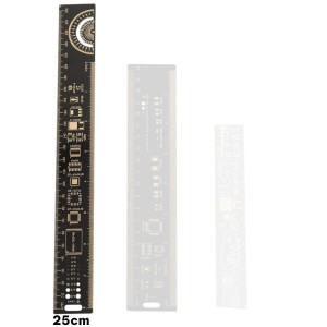 25cm - 8inch Multifunctional PCB Ruler Robotics Bangladesh