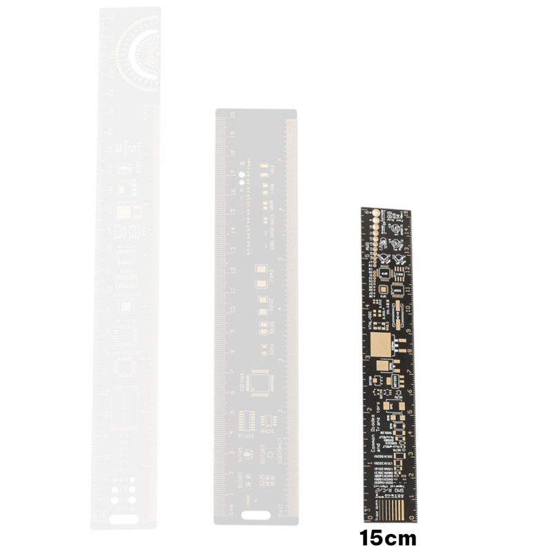 15cm - 5inch Multifunctional PCB Ruler Robotics Bangladesh
