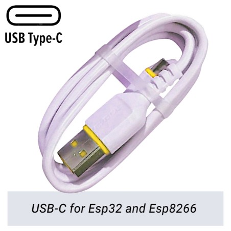 USB Type-C Cable for ESPCAM Robotics Bangladesh