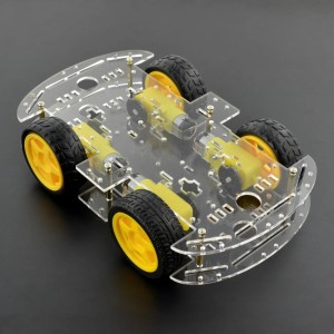 4WD Smart Robot Chassis Kit Robotics Bangladesh