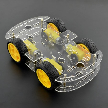 4WD Smart Robot Chassis Kit Robotics Bangladesh
